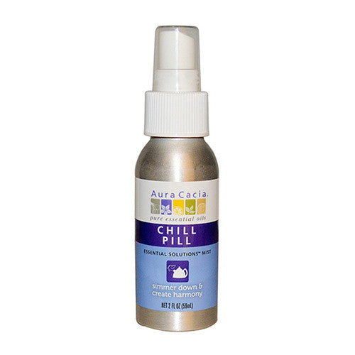Aura Cacia Essential Solutions Mist Chill Pill - 2 Oz